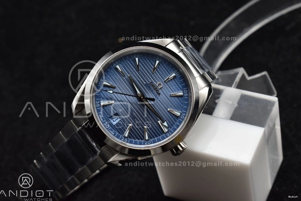 Aqua on Super Stainless Summer Dial Bracelet Best Blue 41mm VSF 1:1 Edition Terra Clone A8900 0131